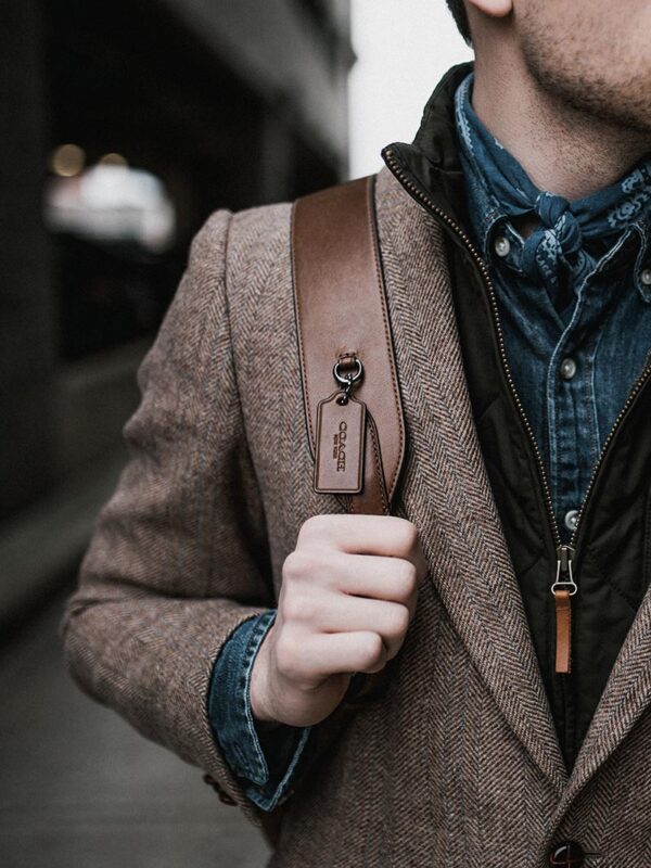 Strong Leather carry bag