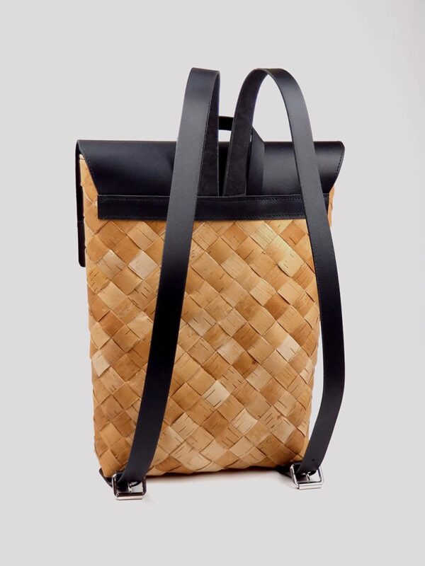 Hand made wooden bag
